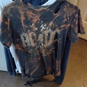 Almost Vintage Ac DC Mens Shirt Medium